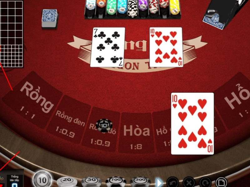 Bộ dụng cụ để tính xác suất Rồng Hổ